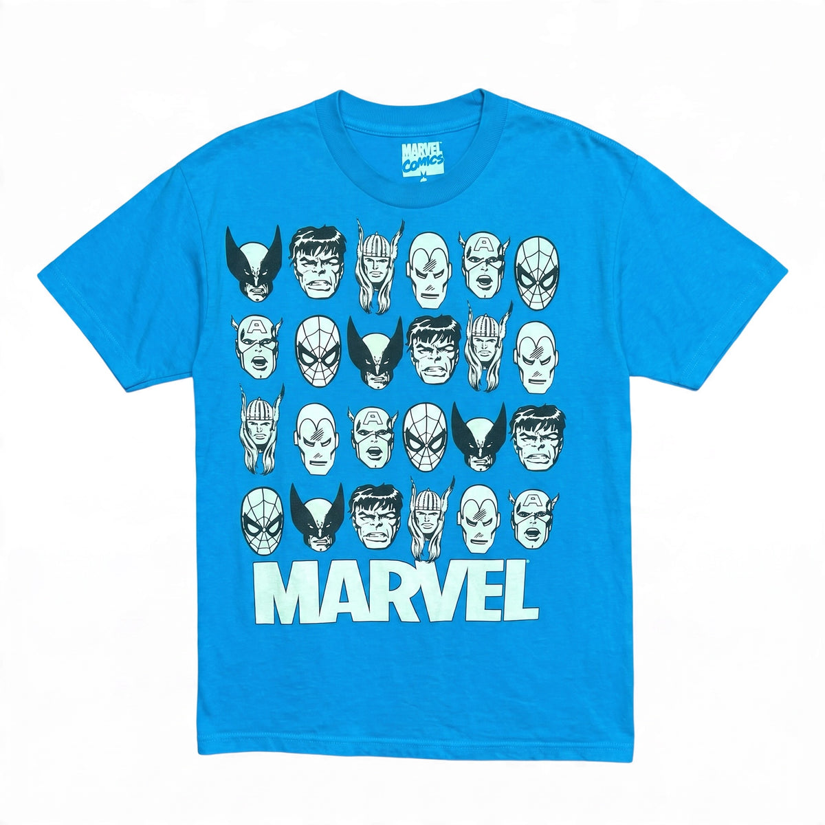Marvel - Heads + Logo